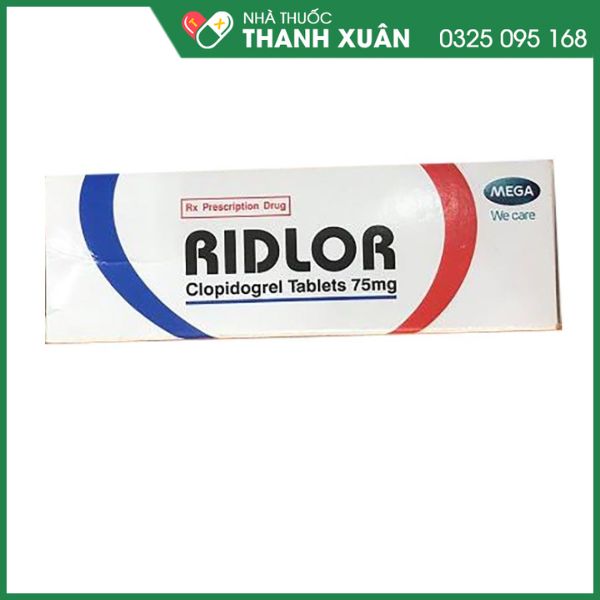 Ridlor phòng ngừa tai biến mạch máu não